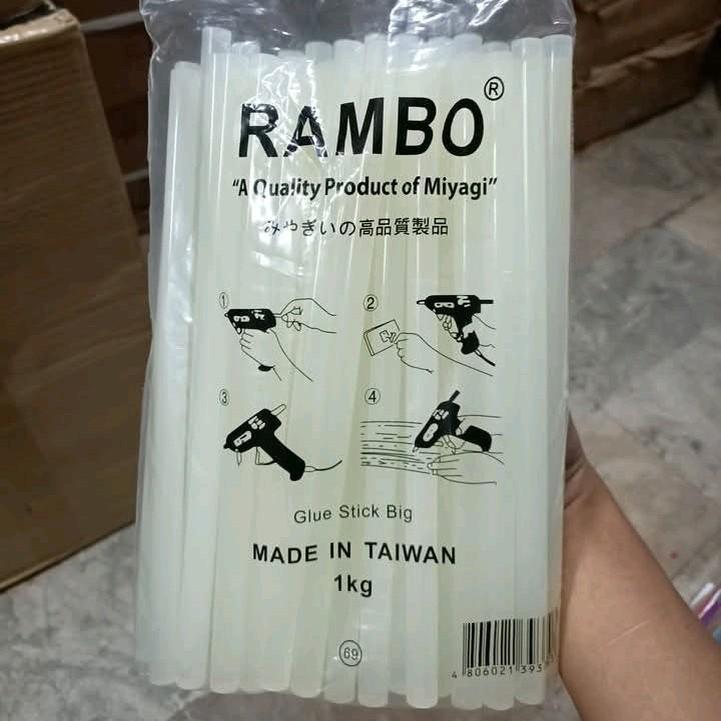 One kilogram hot melt glue stick, two specifications for you to choose from.