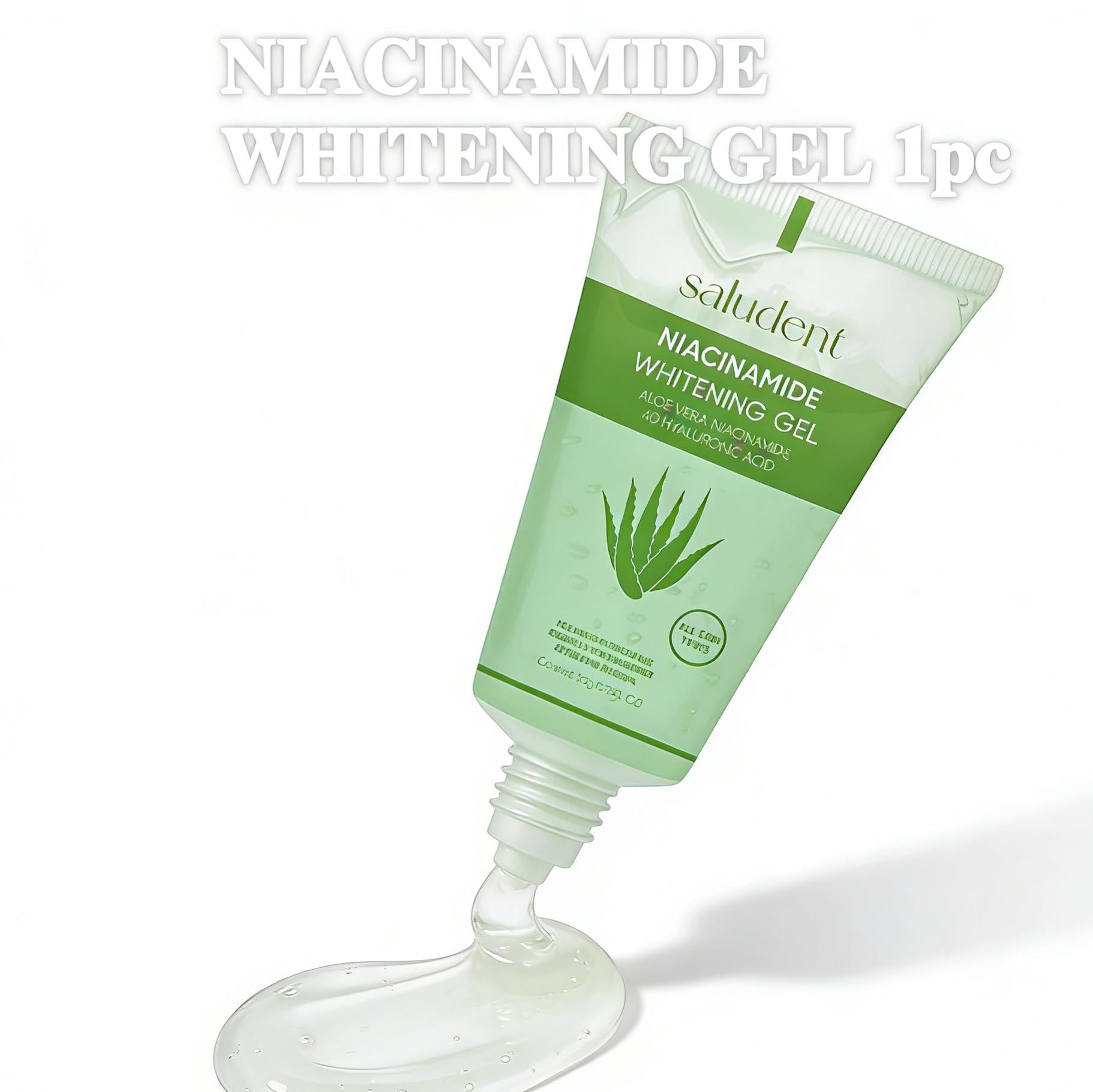 Saludent 2in1 Hair Removal & Aloe Vera Whitening Set (Hair Removal Cream + Whitening Gel) Walang Sakit na Makinis na Balat Nagpapaputi Best Seller PH Body Care Banayad na Pangangalaga sa Balat