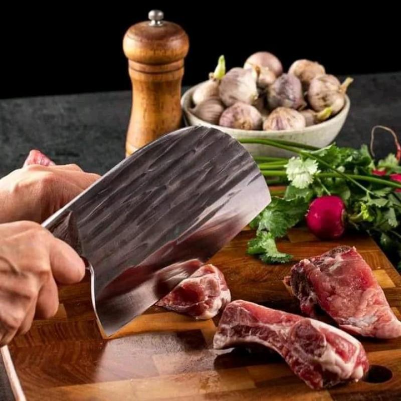 Kutsilyo sa Kusina Maso Hindi Kinakalawang Bakal na Kutsilyo ng Chef Panghiwa ng Karne Talim