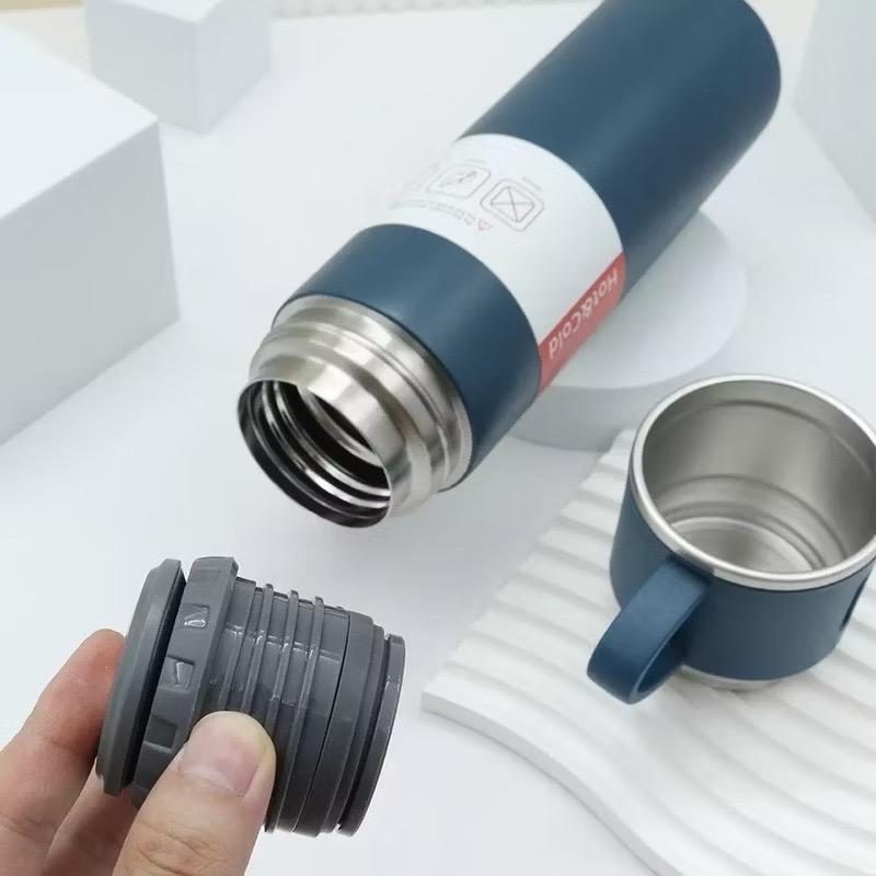 2025 Pinakamabentang 500ML Thermos Cup Set Vacuum Flask Insulated Tumbler Tamang-tama na Souvenir Water Bottle Jug Mug para sa Araw ng mga Puso Kaarawan Regalo Giveaways#bz15