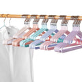 10pcs/lot Hangers Non-Slip Stainless Steel Hook Hanger Coat Hanger  size：40cm Organiser Set