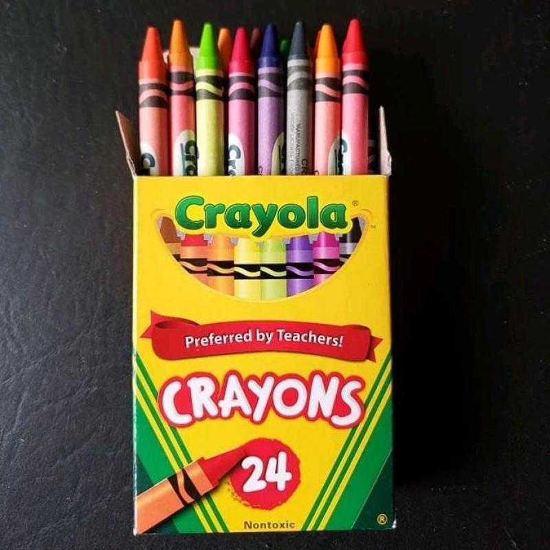 CRAYOLA ORIGINAL 8S, 16S, 24S, JUMBO SOLD PER SET
