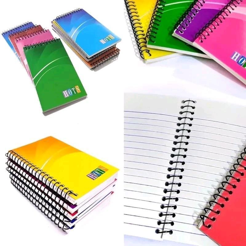 HOST SPIRAL Maliit na Kuwaderno (10 Piraso) Pocket Notebook Panustos sa Paaralan at Opisina