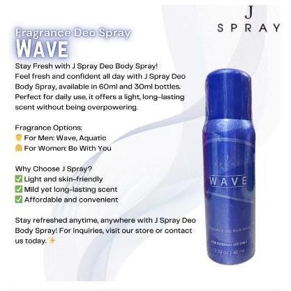 【COD】Buy 1 Take 1 - J Spray Blue Series 60ml (2pcs) | Long-Lasting Fragrance