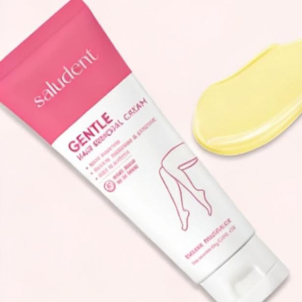 Saludent 2in1 Hair Removal & Aloe Vera Whitening Set (Hair Removal Cream + Whitening Gel) Painless Smooth Skin Brightening Best Seller PH Body Care Gentle Gentle