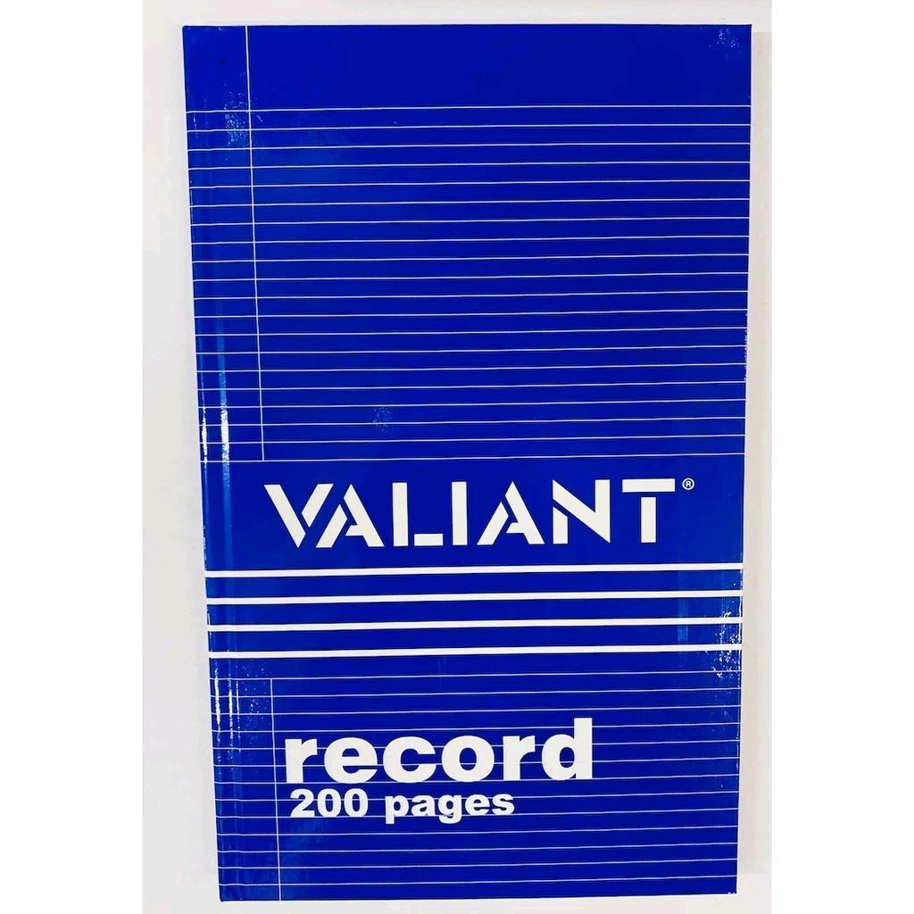 VALIANT RECORD BOOK STANDARD SIZE AVAILABLE 150PAGES, 200PAGES, 300PAGES, 500PAGET