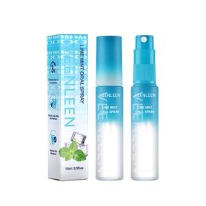 VEENLEEN Oral Spray 2in1 Set | Blueberry + Lime Mint | Fresh Breath Anytime, Kill Bad Breath | 15ml Portable