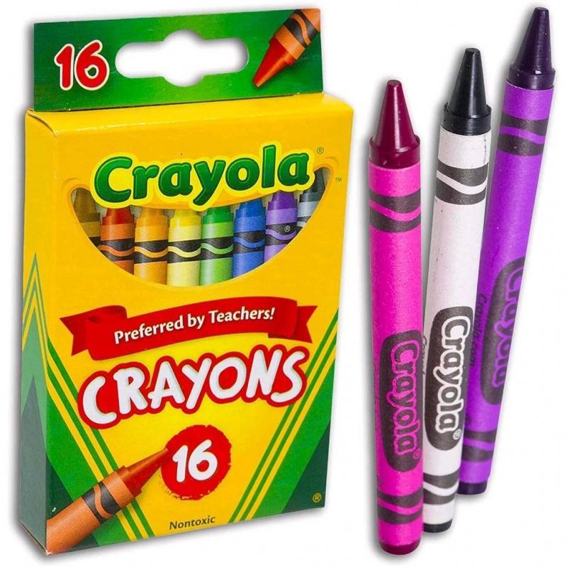 CRAYOLA ORIGINAL 8S, 16S, 24S, JUMBO SOLD PER SET