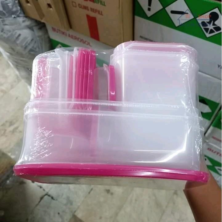 【COD】17pcs set refrigerator kitchen plastic container food storage box