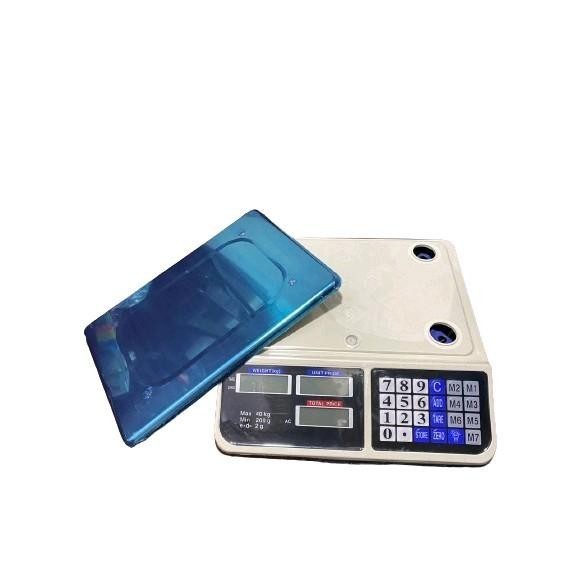 (40kg) Commercial Electronic LCD Digital Price Computing Weighing Scale for Food Fruits and Meats