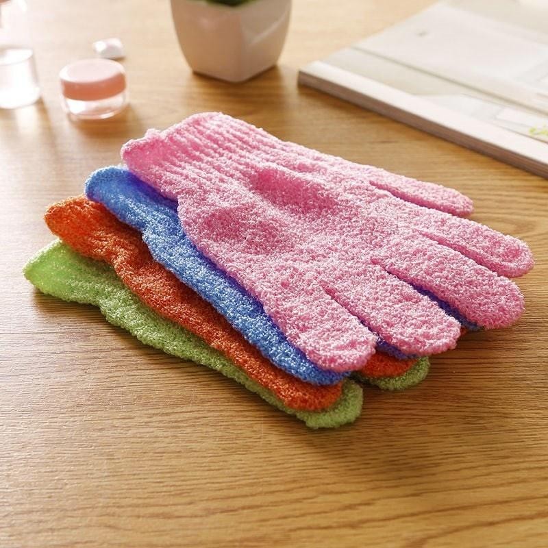 12pcs Shower Gloves Exfoliating Wash Bath Gloves kid Resistance