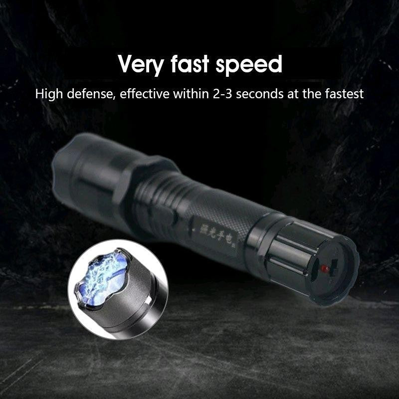 【COD】led flashlight rechargeable waterproof heavy duty zoom super bright flashlight