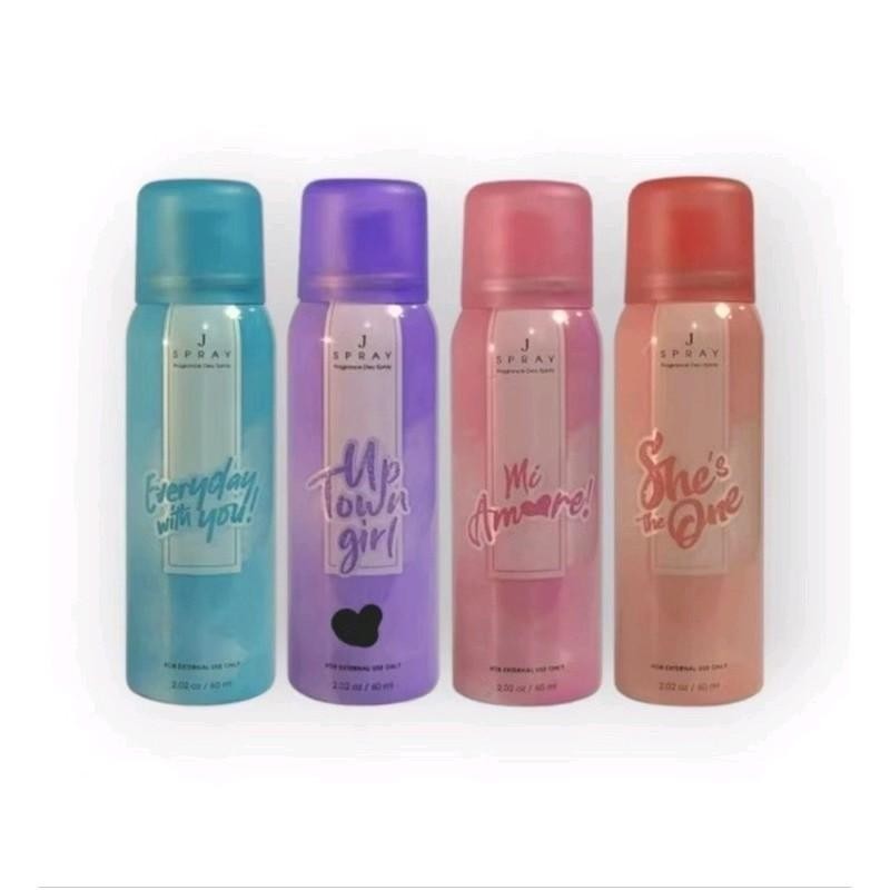 【货到付款】新款 J-SPRAY 女士香体喷雾 60ML 香水