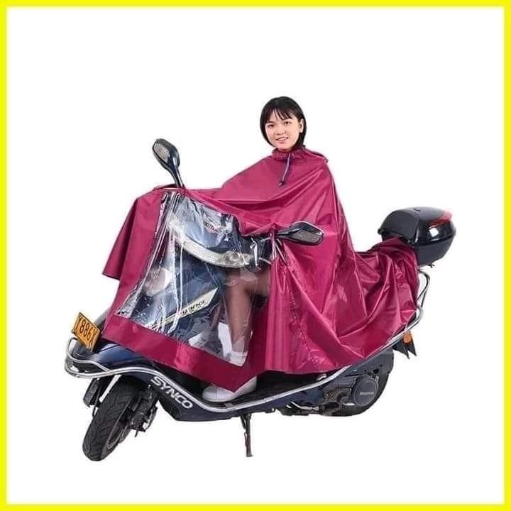 【COD】Single Person Raincoat Motor Cover Motorcycle E-bike Waterproof