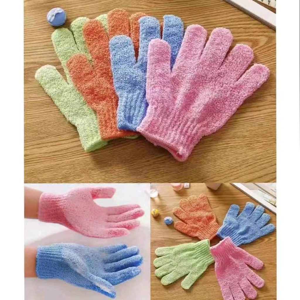 12pcs Shower Gloves Exfoliating Wash Bath Gloves kid Resistance