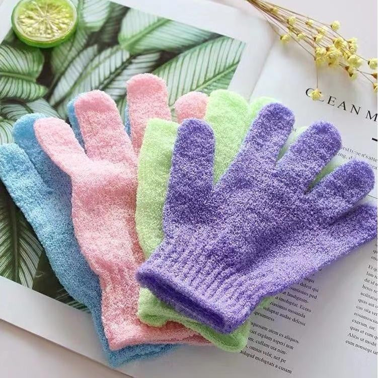 12pcs Shower Gloves Exfoliating Wash Bath Gloves kid Resistance