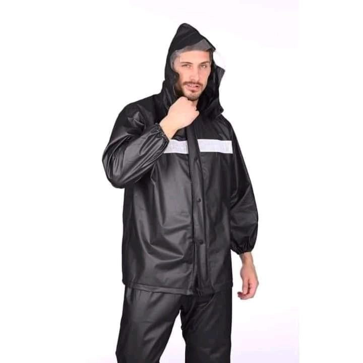 922 Titanium Raincoat Rubberized Makapal Kapote Popular Waterproof Raincoat with Pants