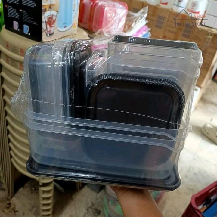 【COD】17pcs set refrigerator kitchen plastic container food storage box