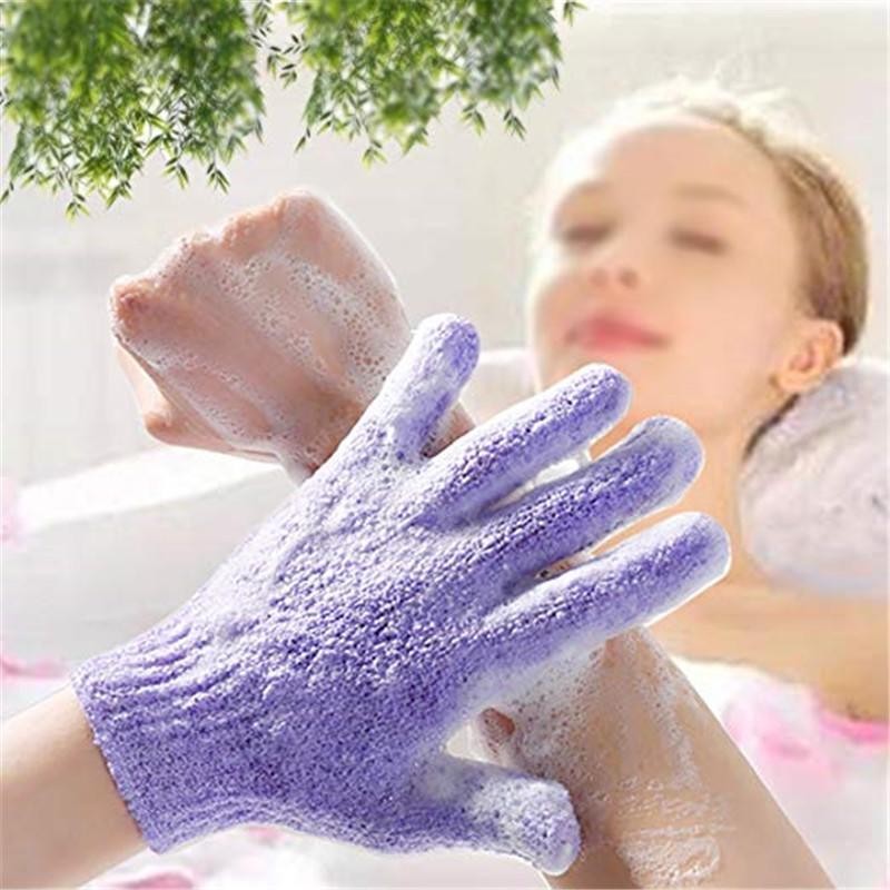 12pcs Shower Gloves Exfoliating Wash Bath Gloves kid Resistance