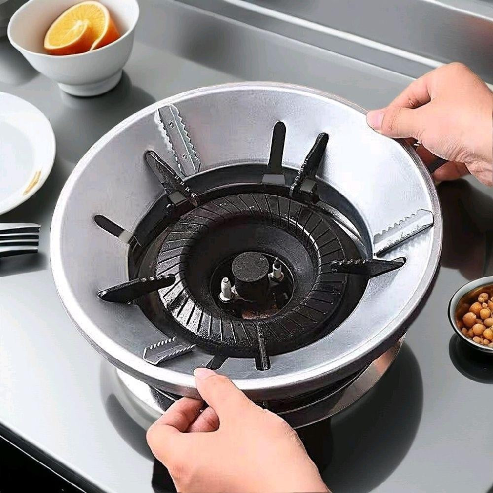 【BUY 1 TAKE 1】Windproof High Efficiency Gas Stove Energy Saving Cover Heat insulation