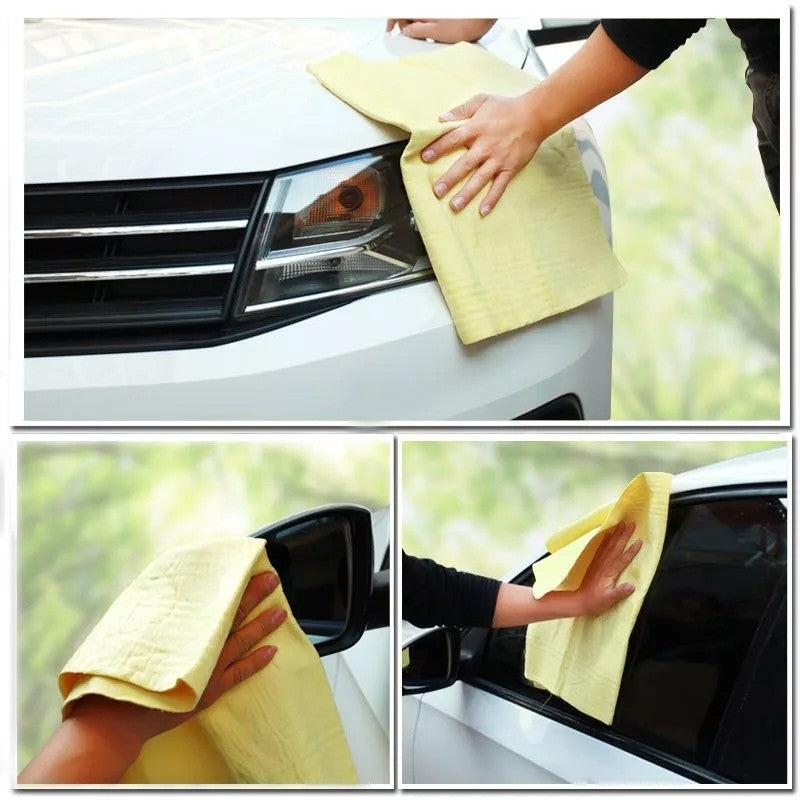 Large Chamois Towel(65*42) Car Wash Towel Clean Cham Magic Chamois Cloth Suitable For Cleaning