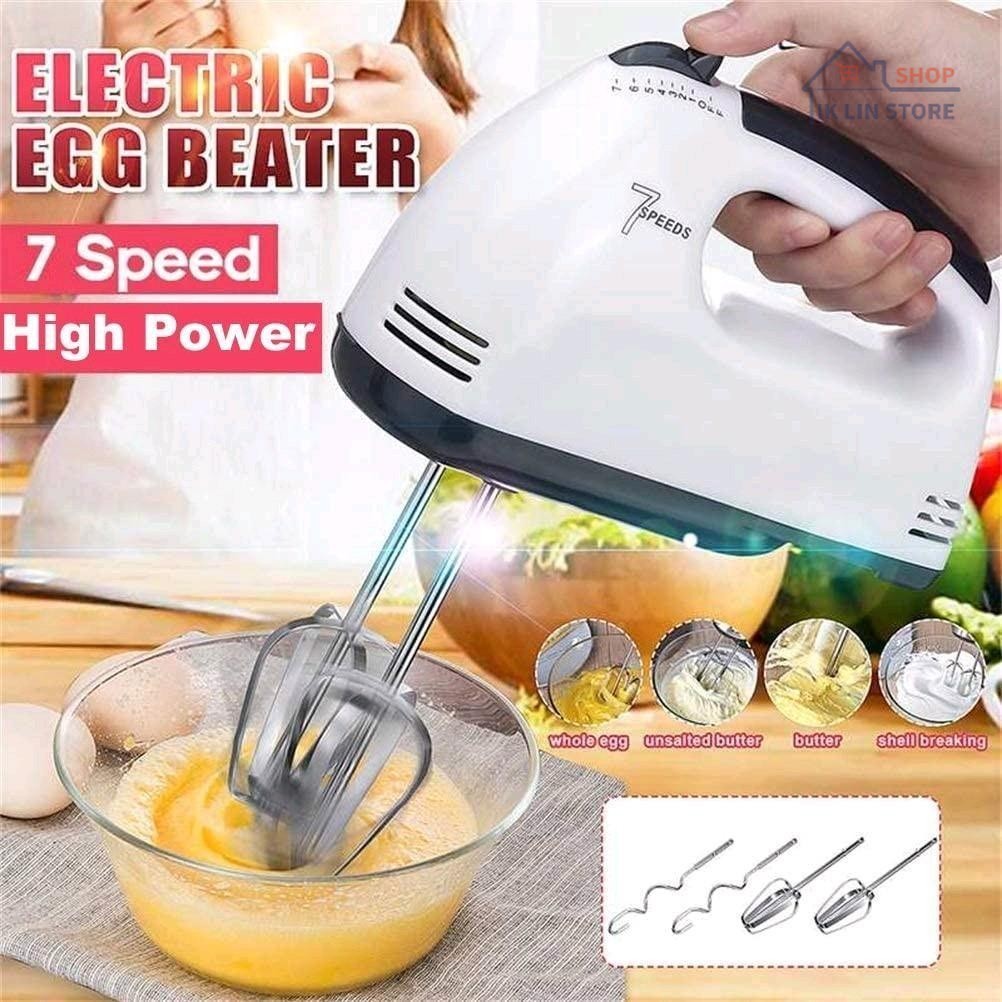 【COD】king egg white cream mixer, small household mixer, electric handheld egg beater