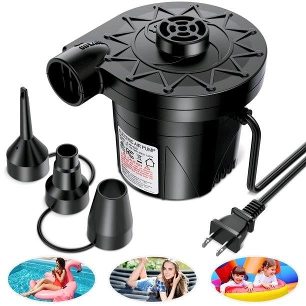 【COD】Electric Air Pump With inflate And Deflate For Air Matress, Swimming Pool