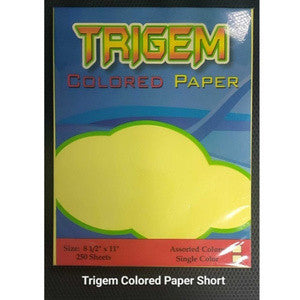 【COD】PAPERBOY COLORED PAPER 80GSM 250SHEETS PER REAM 8.5 X 11 SIZE SPLASH Colored Bond Paper