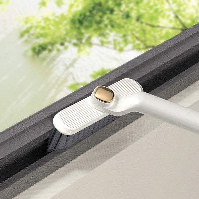 2-in-1 Multi Functional Rotating Gap Cleaning Brush Bathroom Tile Floor Crevice Cleaning Tools