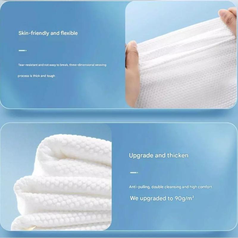 Buy 2 Take 3 Large Disposable Cotton Travel Towel – Portable Outdoor Bath Essentials Large 70*140cm