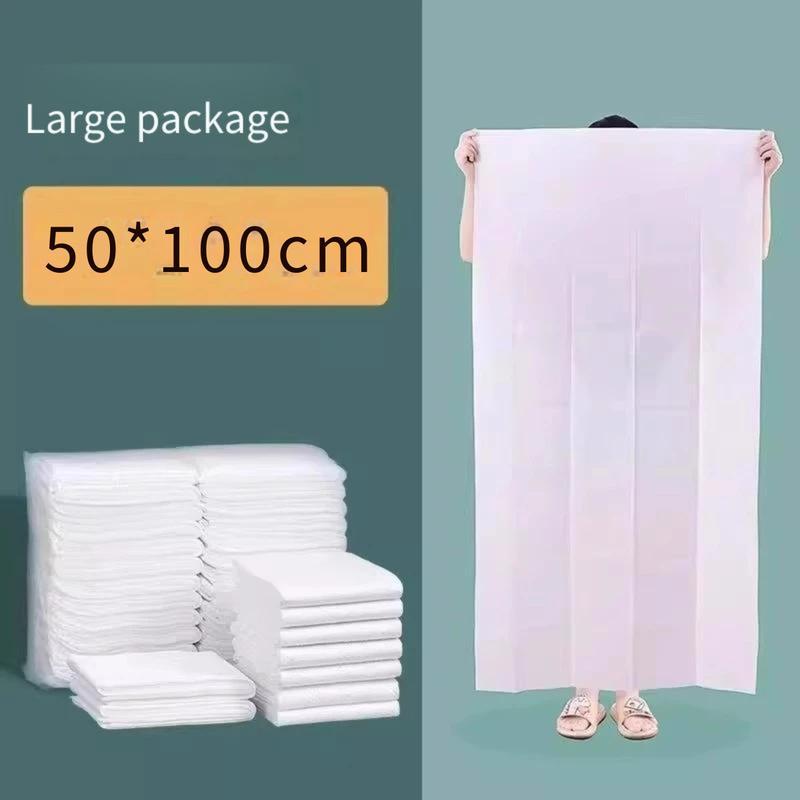 Buy 2 Take 3 Large Disposable Cotton Travel Towel – Portable Outdoor Bath Essentials Large 70*140cm