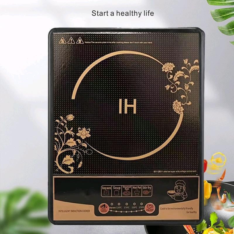 2000W Multifunctional induction cooker Energy-saving/High-power Inverter/Glass Panel/Touch Screen