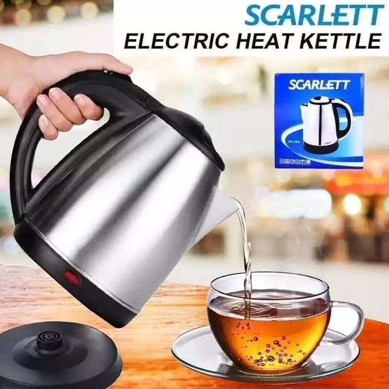2L Kettles E2L Scarlett/HIONE Stainless Steel Electric Kettle with Safety Features